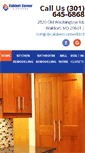 Mobile Screenshot of cabinetcornerkitchens.com